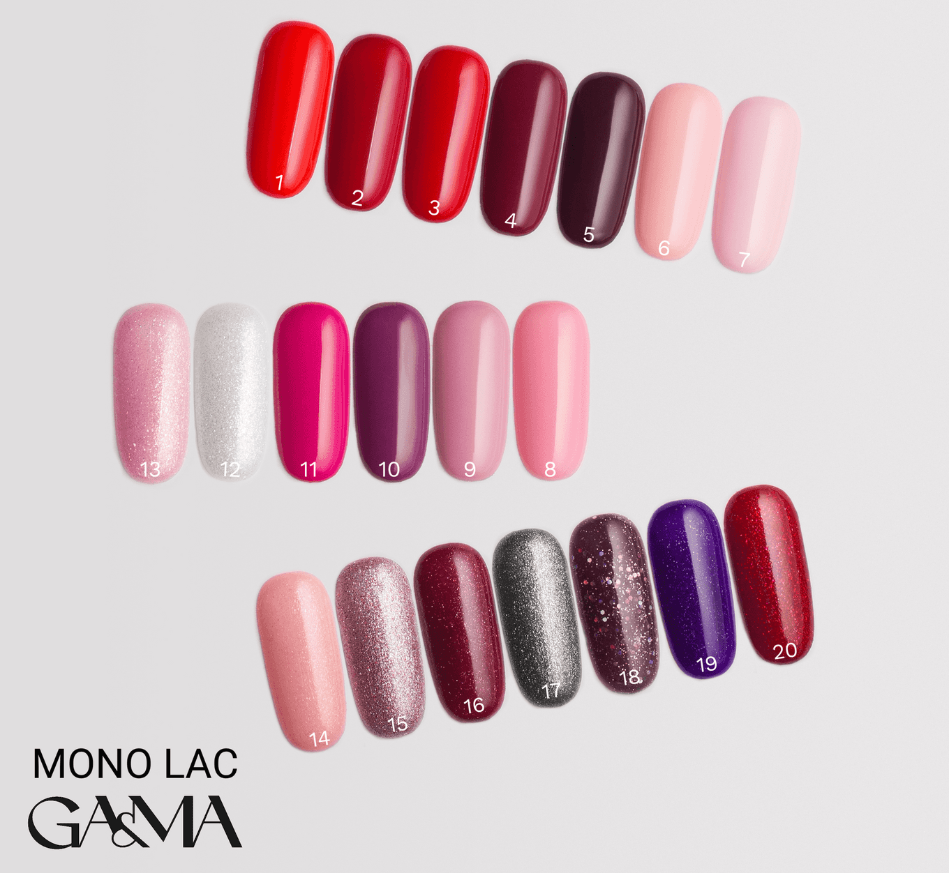 Однофазный гель-лак GA&MA Mono Lac №19, 6 мл — 4