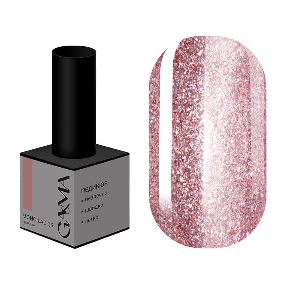Однофазний гель-лак GA&MA Mono Lac №15, 6 мл