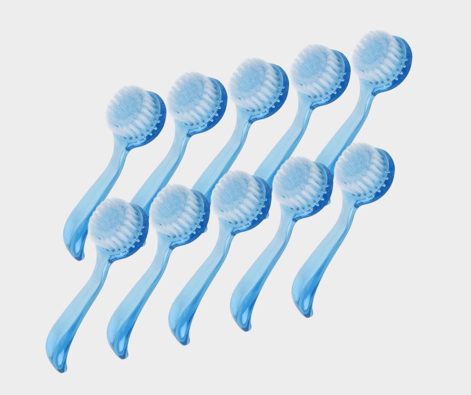 Щітка з ручкою, кругла, 10 шт. — 3