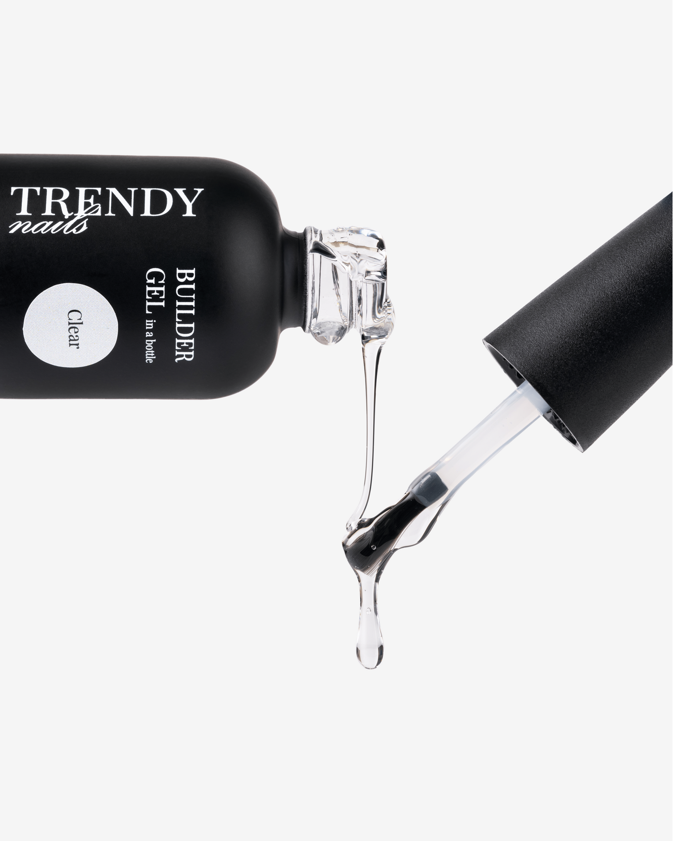 Trendy Nails Builder Gel in a bottle Clear, 30 мл — 2
