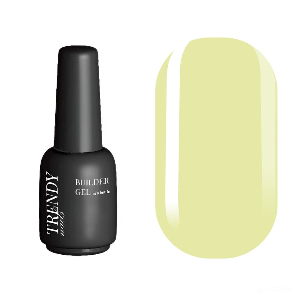 Trendy Nails Builder Gel in a bottle Limoncello, 15 мл