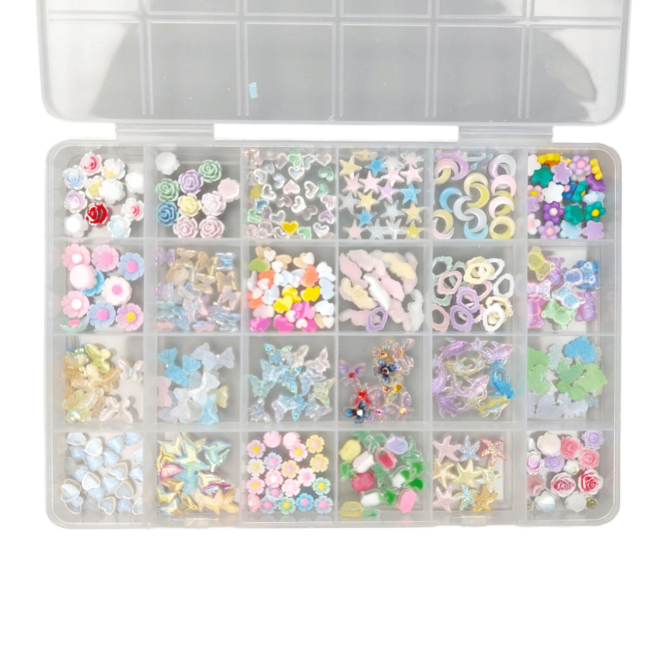 Набор объемных фигур для дизайна в коробке, 24 вида — 2