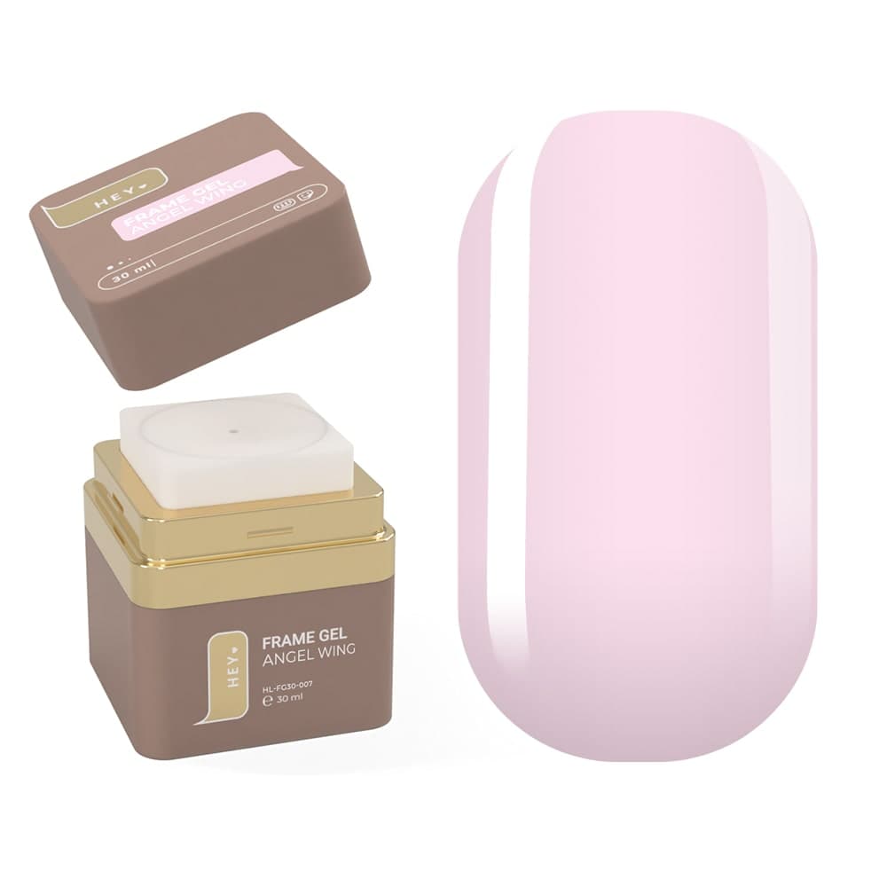 HEYLOVE Frame Gel "Angel wing", молочно-розовый, 30 мл