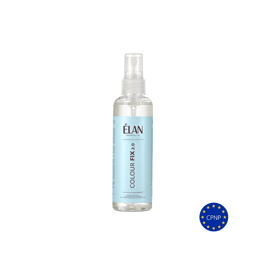 Флюид-фиксатор цвета ELAN COLOUR FIX 2.0 для бровей и ресниц с кератином и маслом подсолнечника