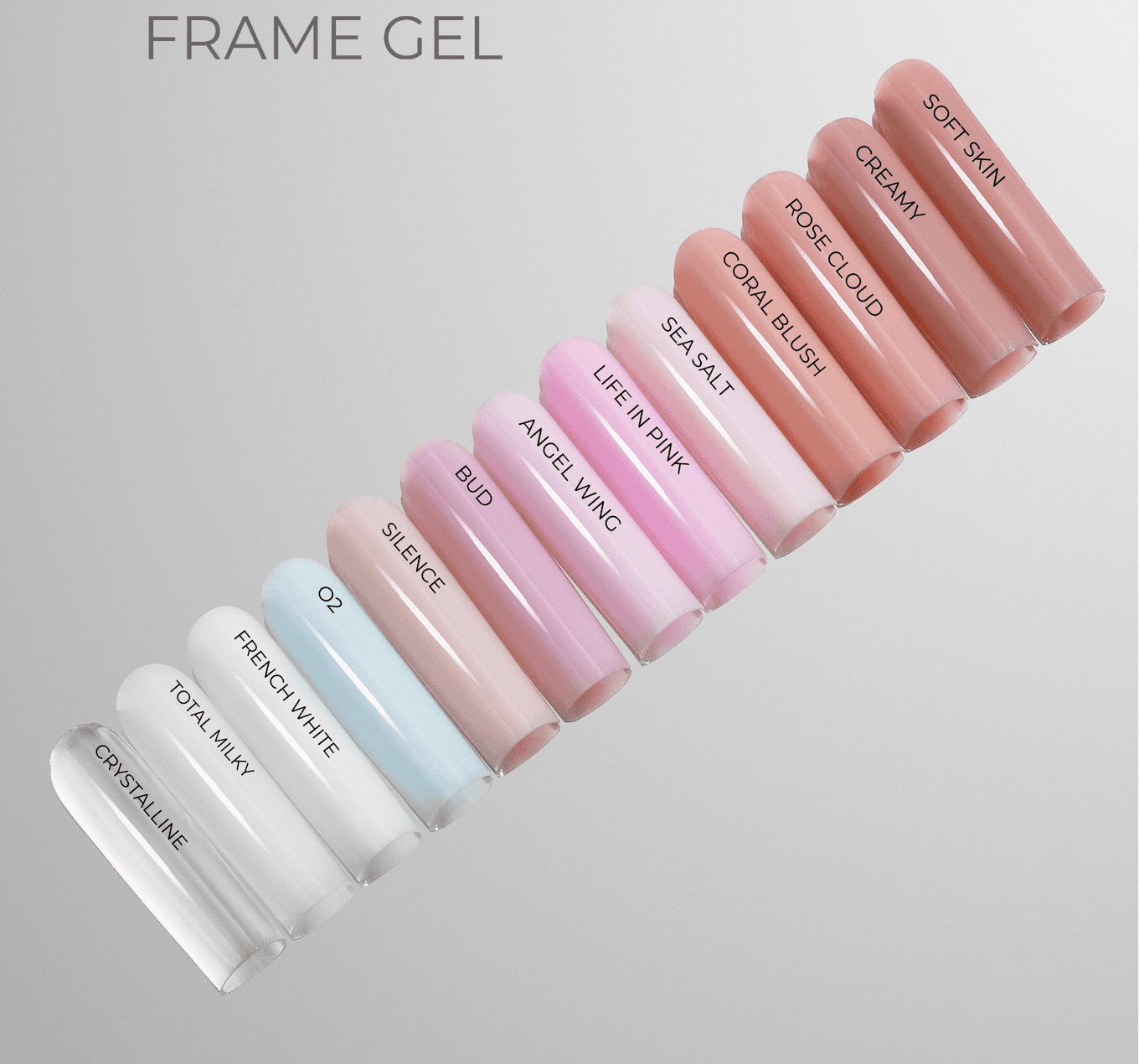 HEYLOVE Frame Gel "Coral Blush", бежево-персиковый, 30 мл — 3