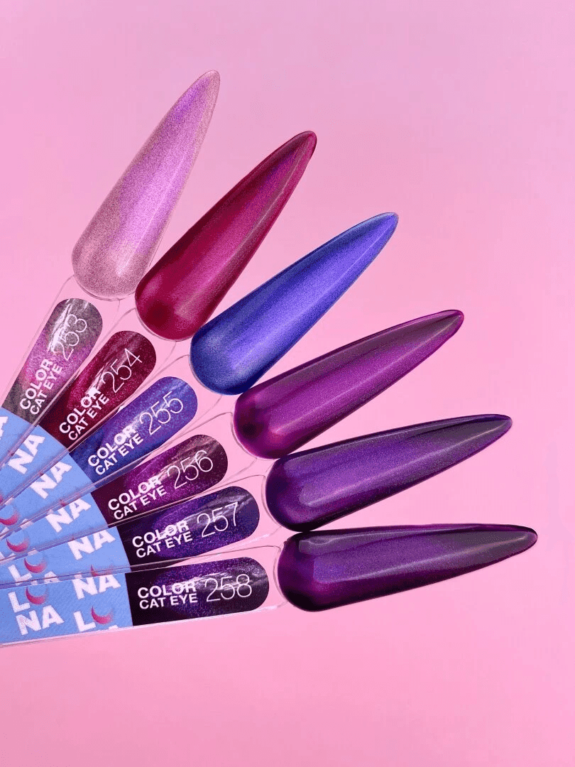 Гель-лак LUNA Color Cat Eye №258, 13ml — 4