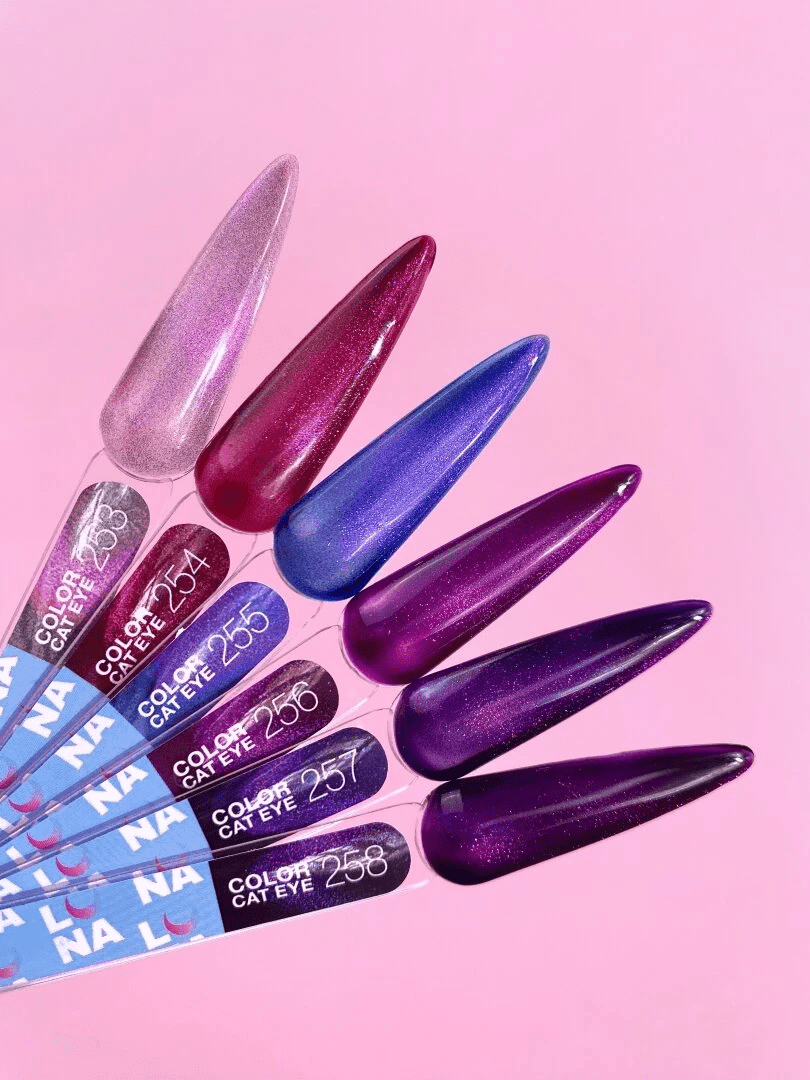 Гель-лак LUNA Color Cat Eye №256, 13ml — 5