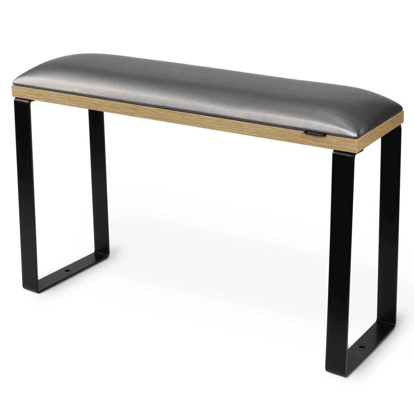 Подставка для педикюра Loft на черных металлических ножках на коричневой основе Graphite