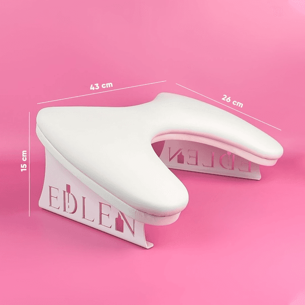 Подлокотник фигурный Edlen Comfort, белый — 4