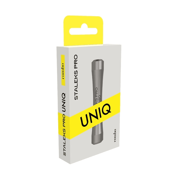 Ручка лопатки серая Staleks Combo UNIQ 10 для сменных рабочих частей — 5