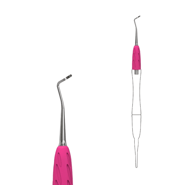 Рабочая часть лопатки Staleks Combo UNIQ 31, кюретка (загиб влево)