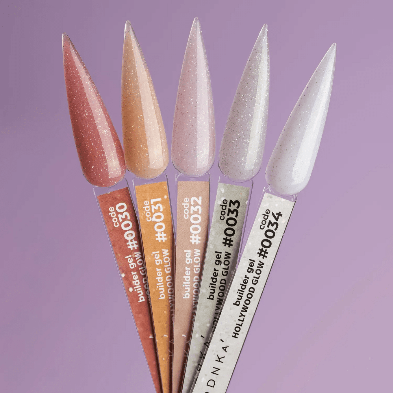 Гель DNKa Builder №34 Hollywood Glow, 30 ml — 3