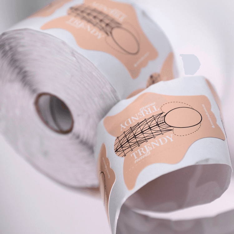 Формы-шаблоны для наращивания ногтей Trendy Nails, 500 шт