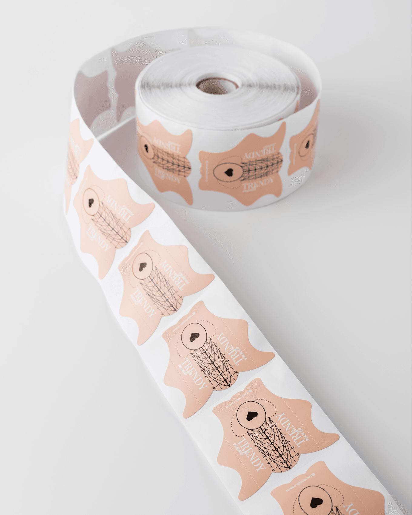 Формы-шаблоны для наращивания ногтей Trendy Nails, 500 шт — 2