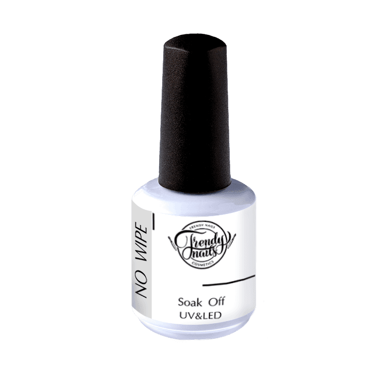 Финишное покрытие Trendy Nails Top No Wipe, 15 мл