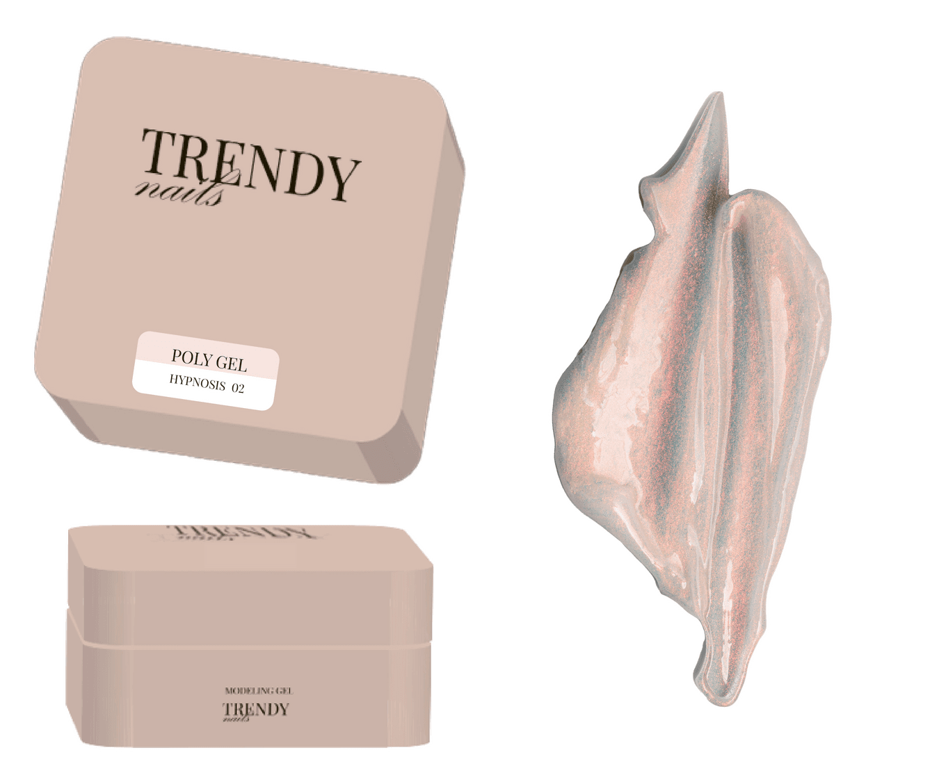 Trendy Nails PolyGel Hypnosis № 2, 15 мл