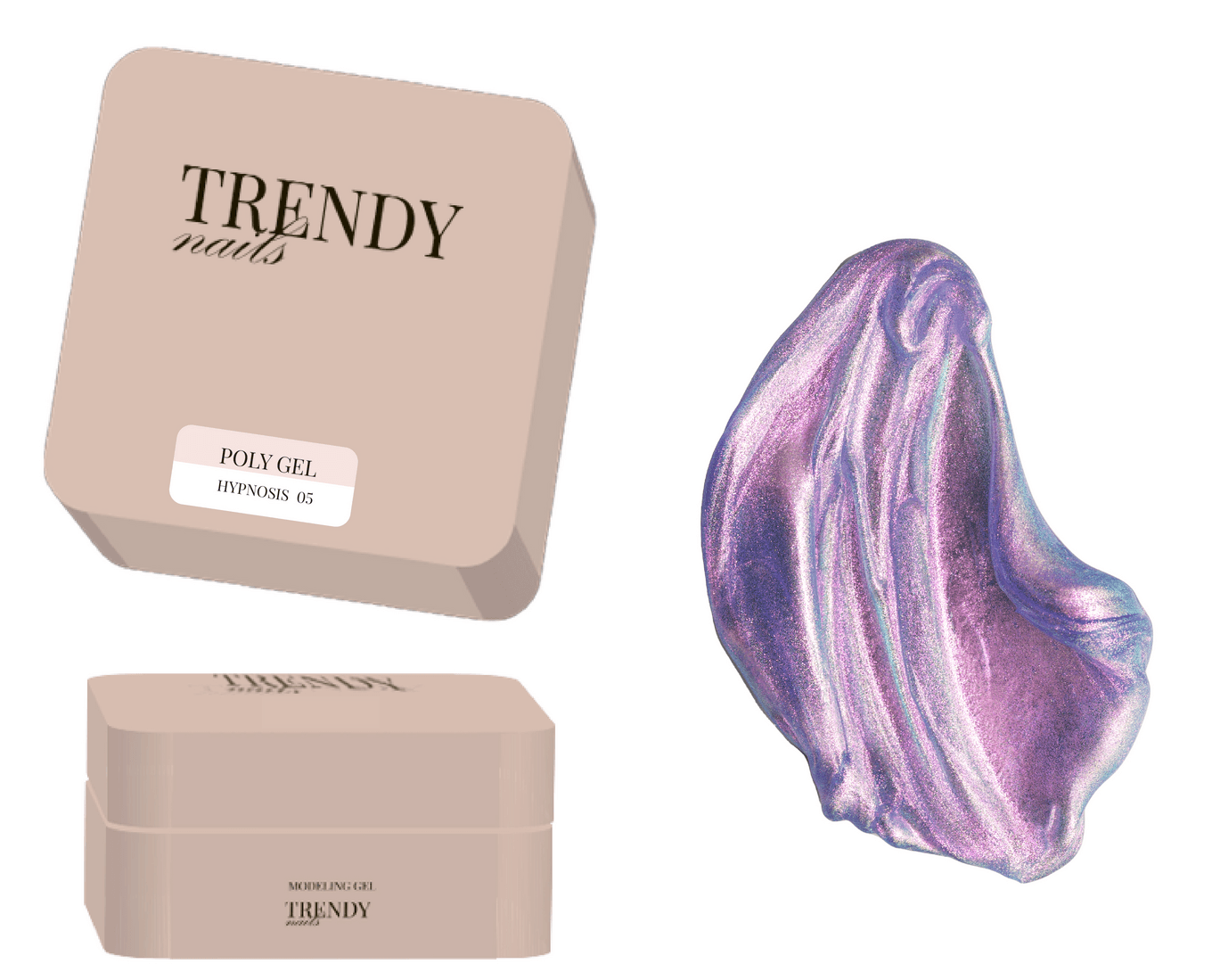 Trendy Nails PolyGel Hypnosis № 5, 15 мл