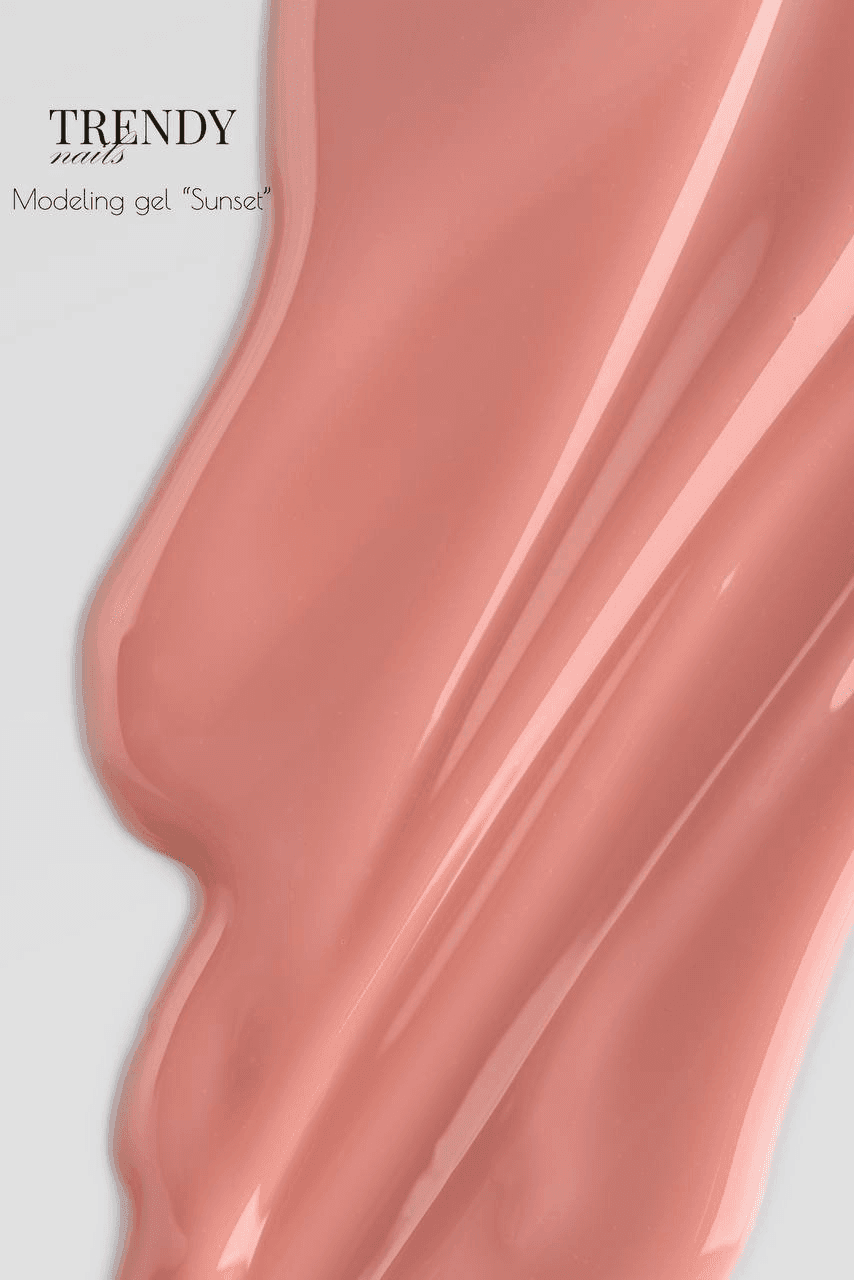 Trendy Nails Modeling Gel Sunset, 30 мл — 2