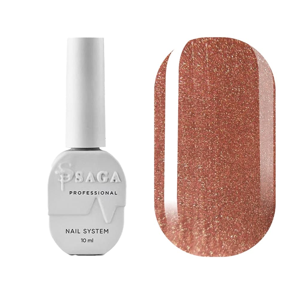 Гель-лак Saga Professional Amber Cat №4, 10 мл
