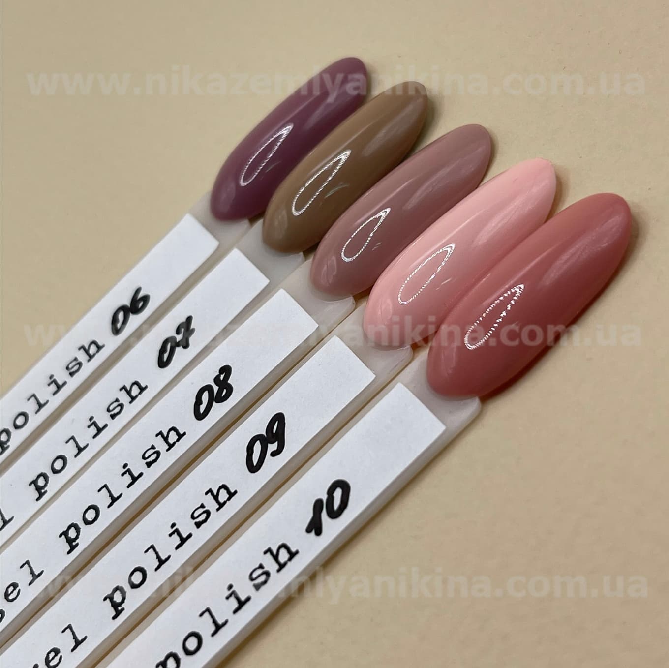 Гель-лак Nika Zemlyanikina the gel polish №008, 6 мл — 3