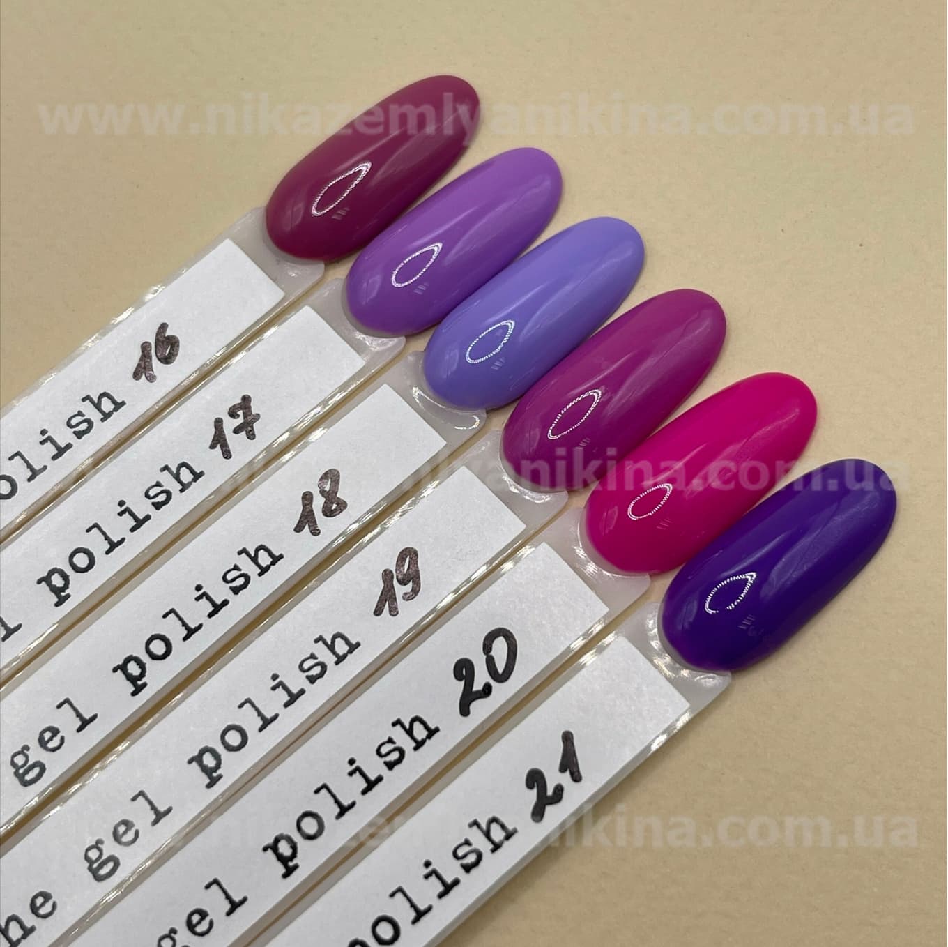 Гель-лак Nika Zemlyanikina the gel polish №017, 6 мл — 3