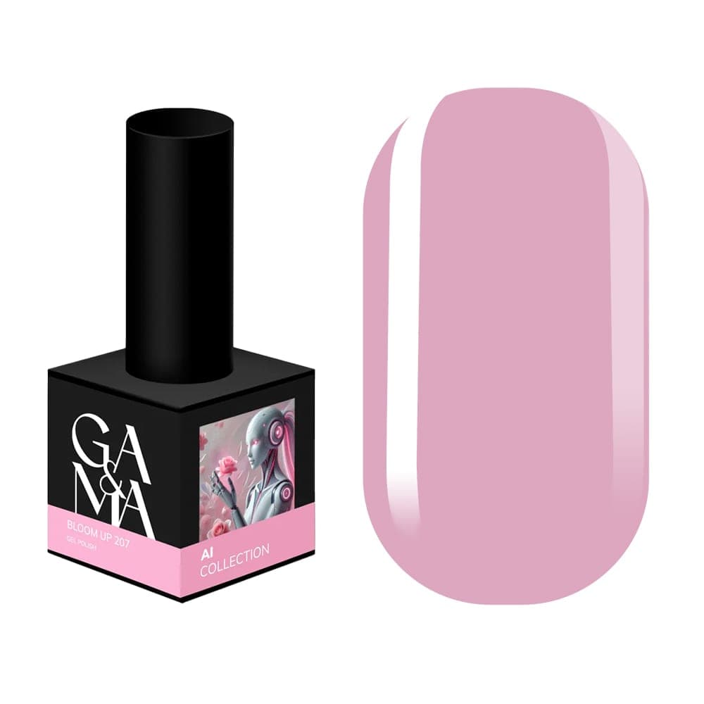 Гель-лак Ga&Ma №207, AI collection, Bloom Up, 10 мл
