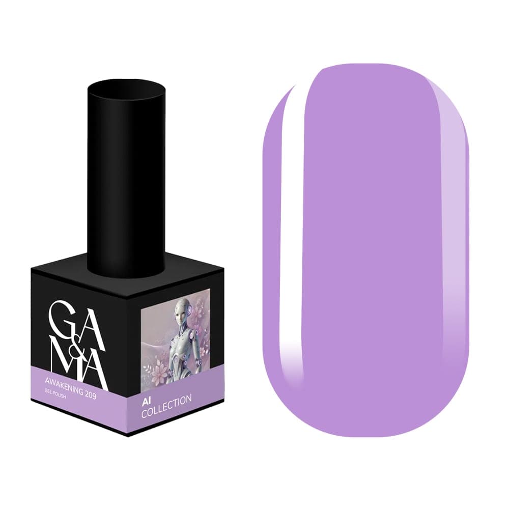 Гель-лак Ga&Ma №209, AI collection, Awakening, 10 мл