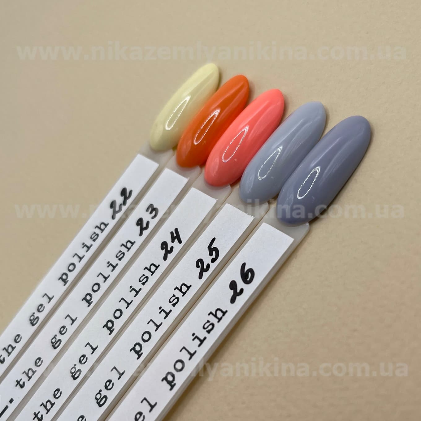 Гель-лак Nika Zemlyanikina the gel polish №022, 6 мл — 4