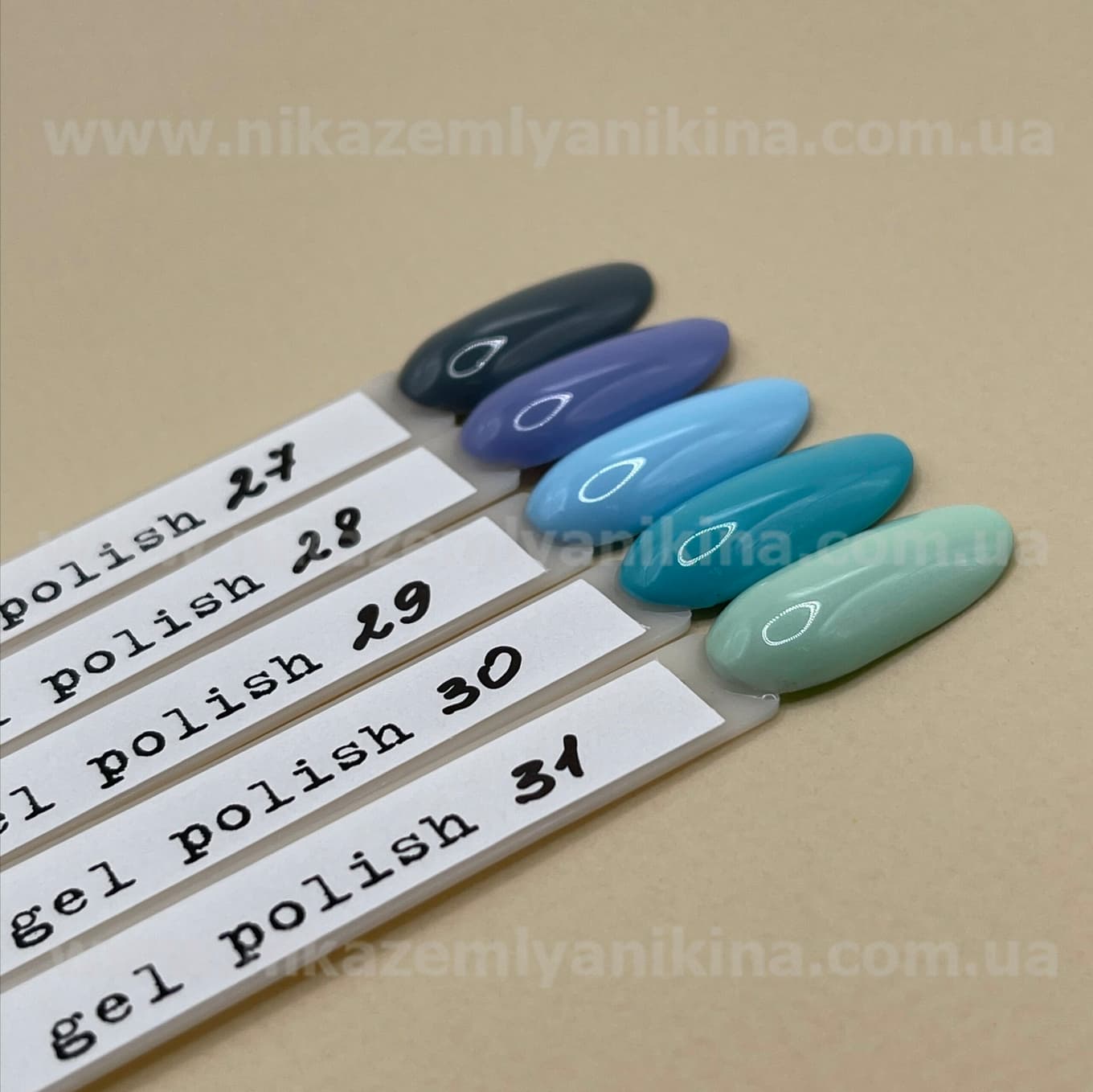 Гель-лак Nika Zemlyanikina the gel polish №027, 6 мл — 3