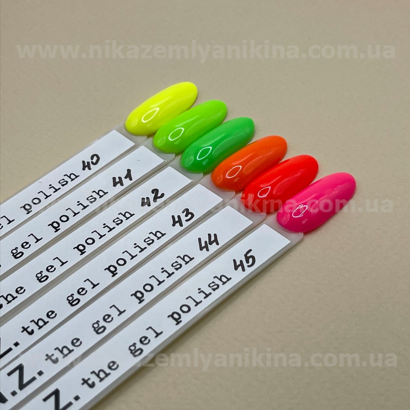 Гель-лак Nika Zemlyanikina the gel polish №043, 6 мл — 4