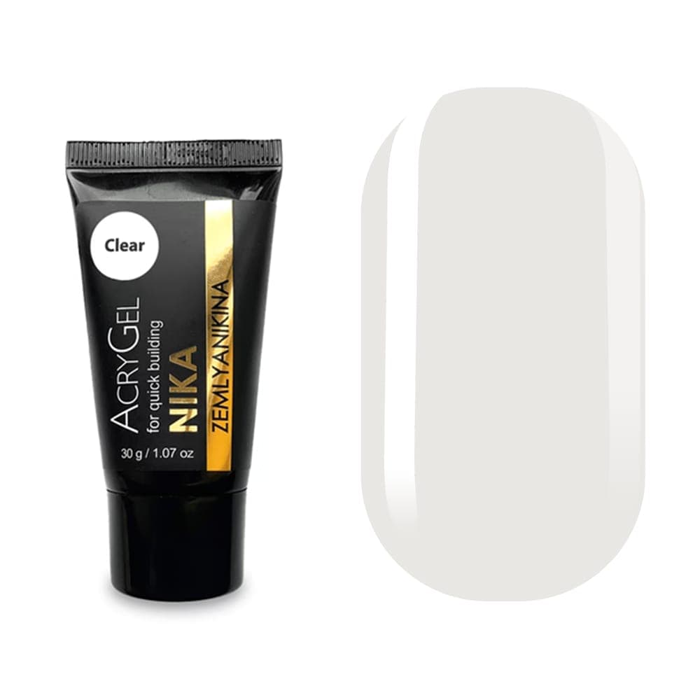AcryGel Nika Zemlyanikina Clear, 30 мл