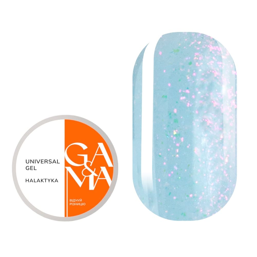 Жидкий гель Ga&Ma Universal gel Halaktyka, 15 мл