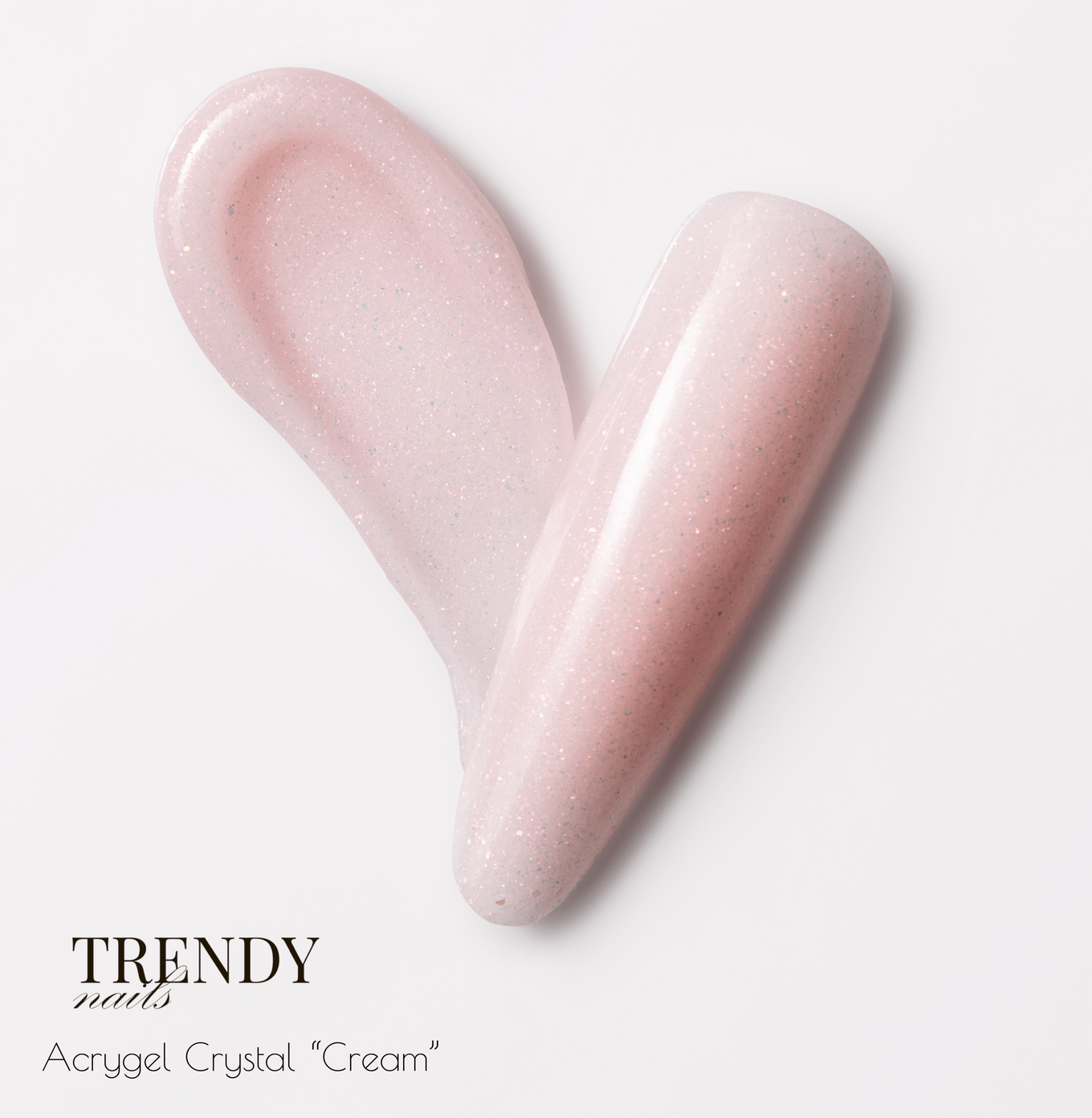 Акригель Trendy Nails Crystal Cream, 15 г — 2