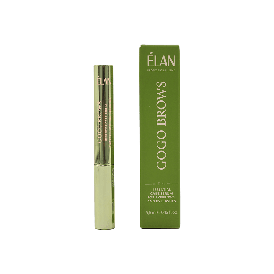 ELAN GOGO BROWS: сыворотка для ухода за бровями и ресницами, 4,5 мл