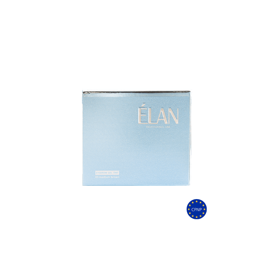 Гель-краска для бровей с окислителем ELAN, тон 03, светло-коричневый, СЕТ