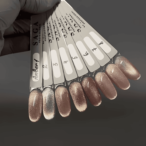 Гель-лак Saga Professional Amber Cat №8, 10 мл — 4