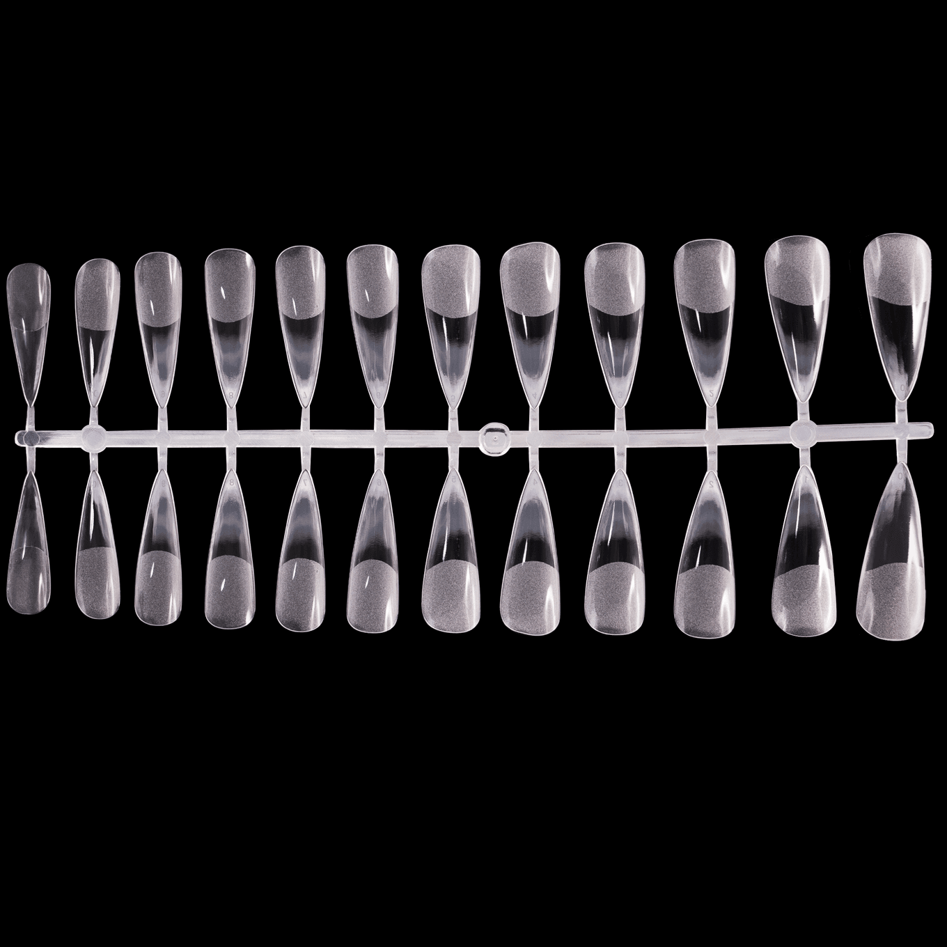 Гелеві типси Global Fashion стилет, 504 шт. — 2