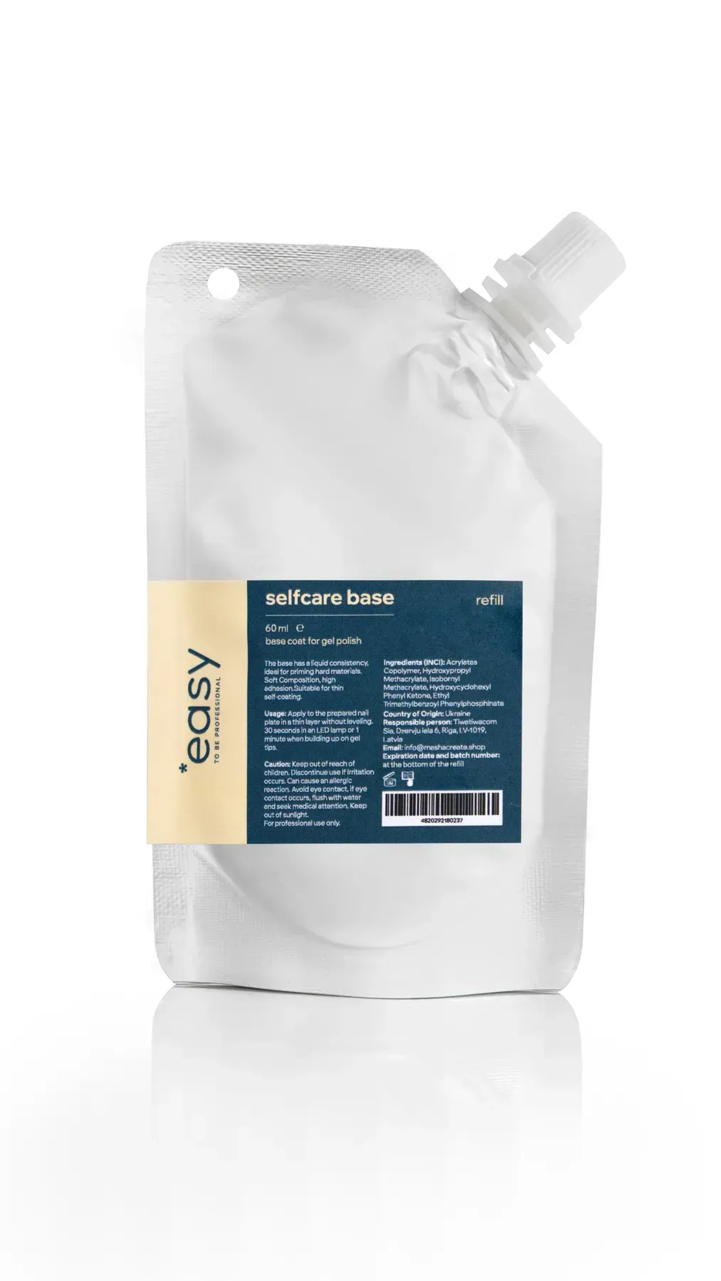 База для гель-лака Easy SelfCare Base, 60 мл