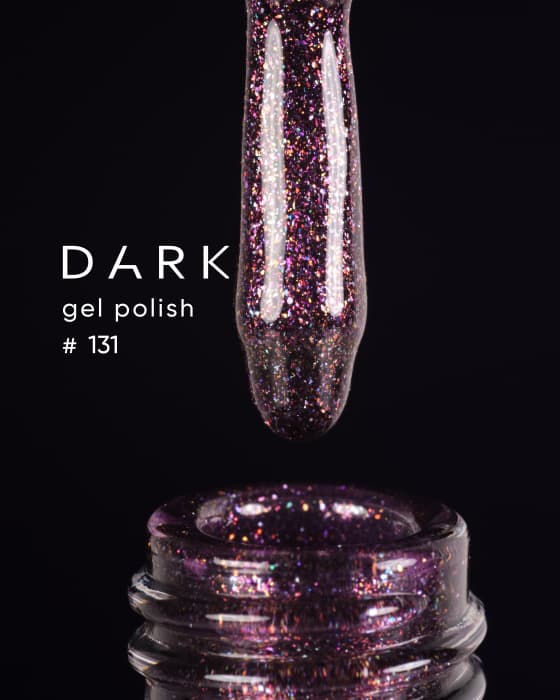 Гель-лак Dark gel polish №131, 10 мл