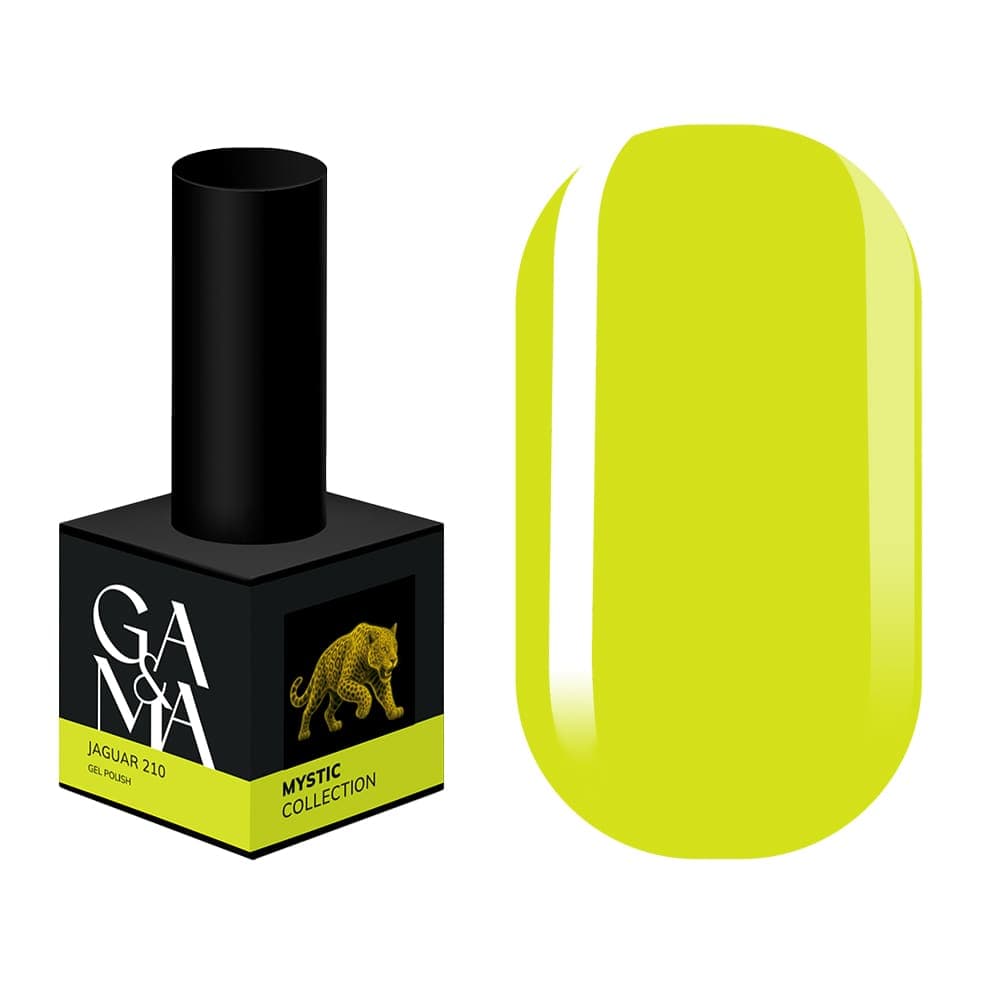 Гель-лак Ga&Ma №210 Mystic collection, Jaguar, 10 мл