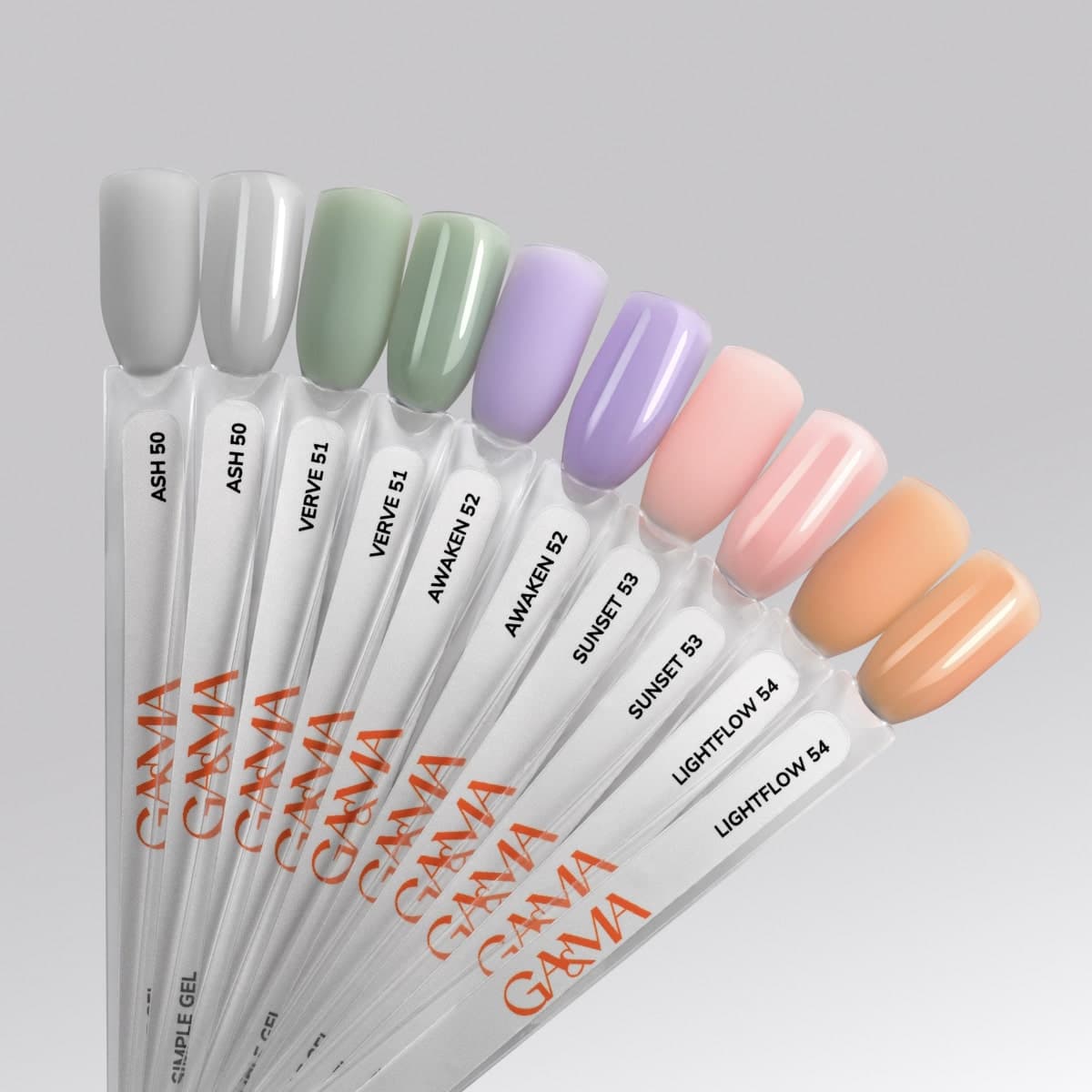 Гель Ga&Ma Simple gel №50 Ash, 15 мл — 3