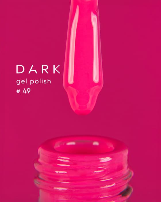 Гель-лак Dark gel polish №49, 6 мл