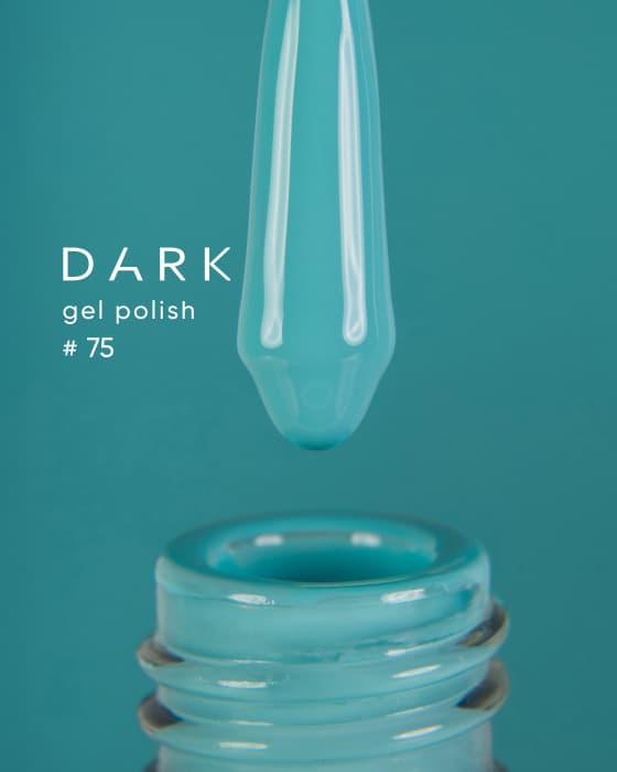 Гель-лак Dark gel polish №75, 6 мл