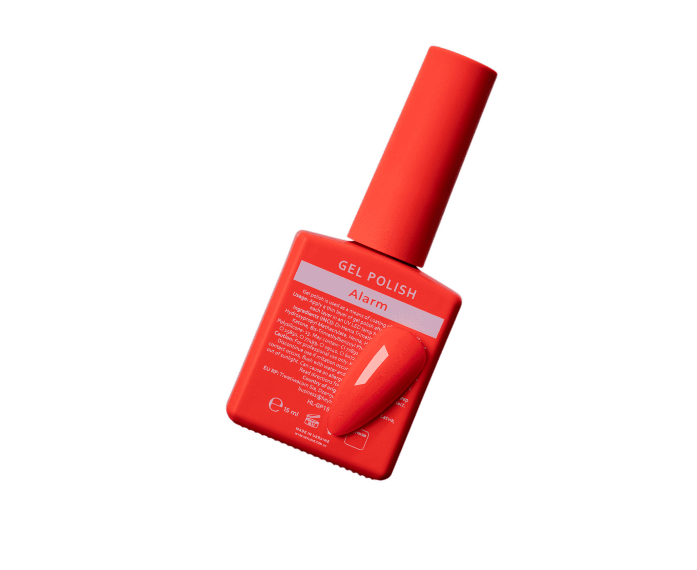 Гель-лак HEYLOVE gel polish, Alarm, 15 мл — 3