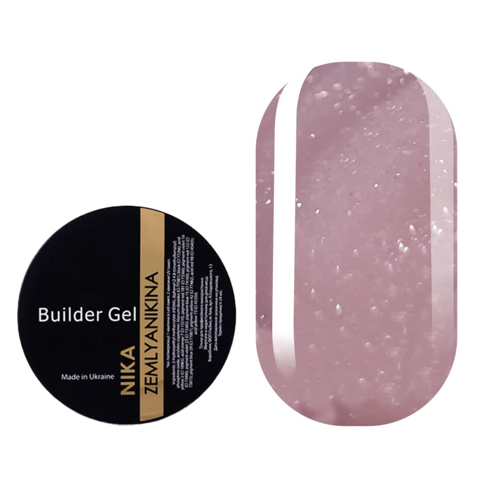 Гель для наращивания Nika Zemlyanikina Builder gel Burnt Caramel, 30 мл