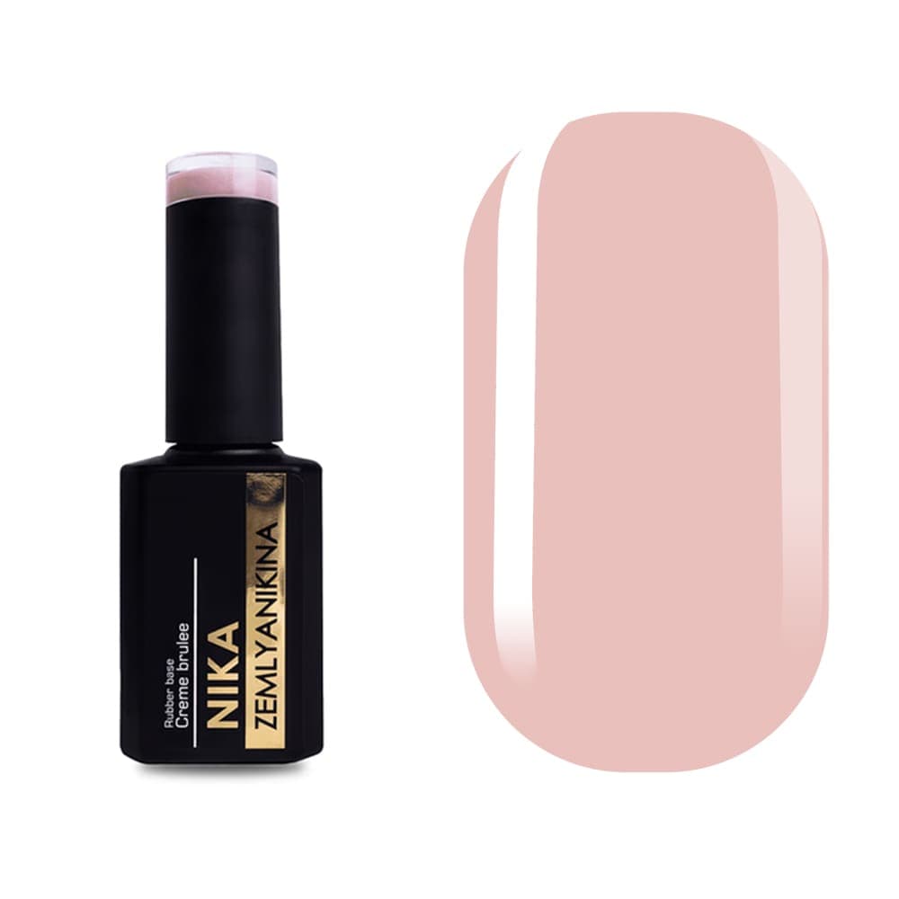 Каучуковая база Nika Zemlyanikina Rubber base Creme brulee, 15 мл