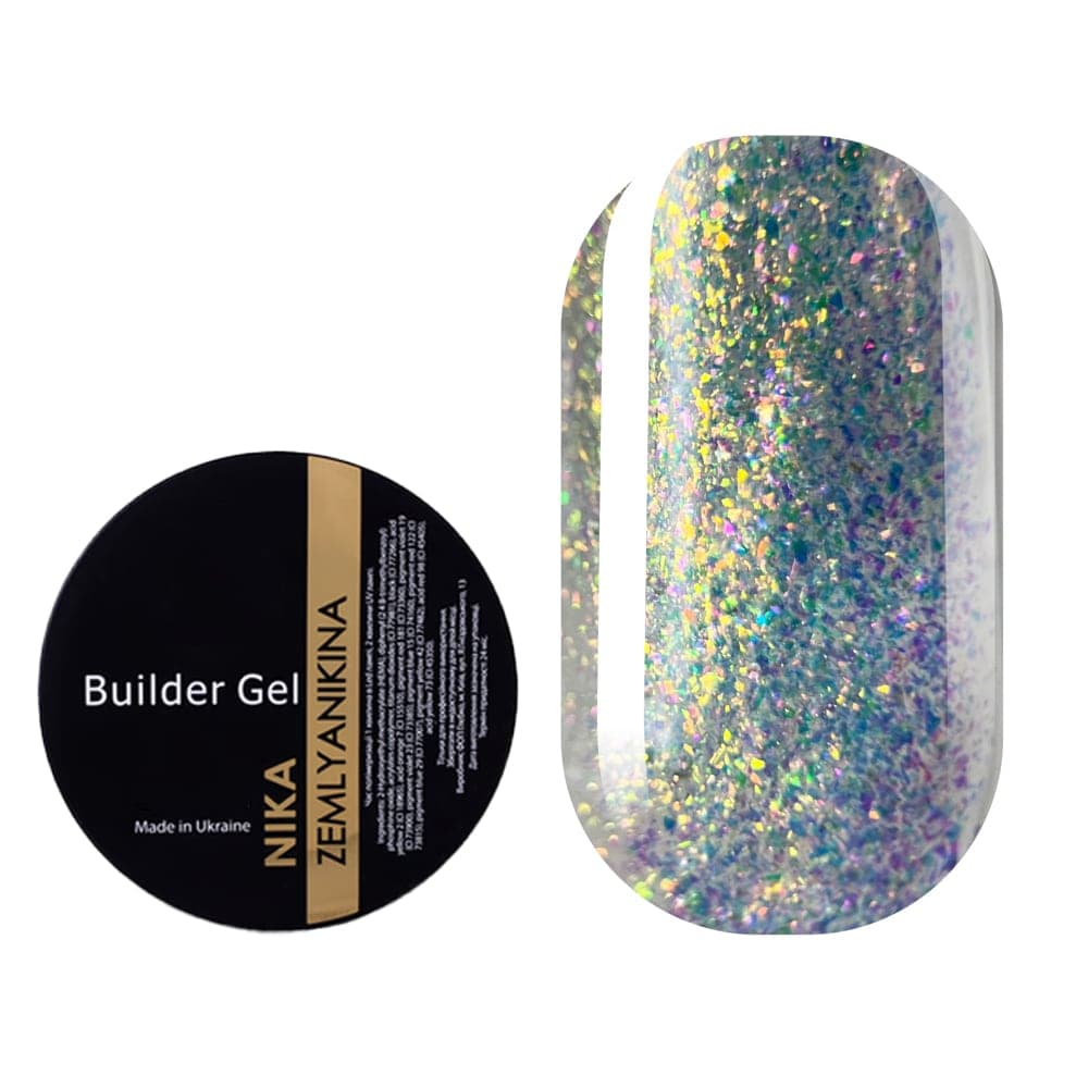 Гель для наращивания Nika Zemlyanikina Builder gel Festival №01, 15 мл