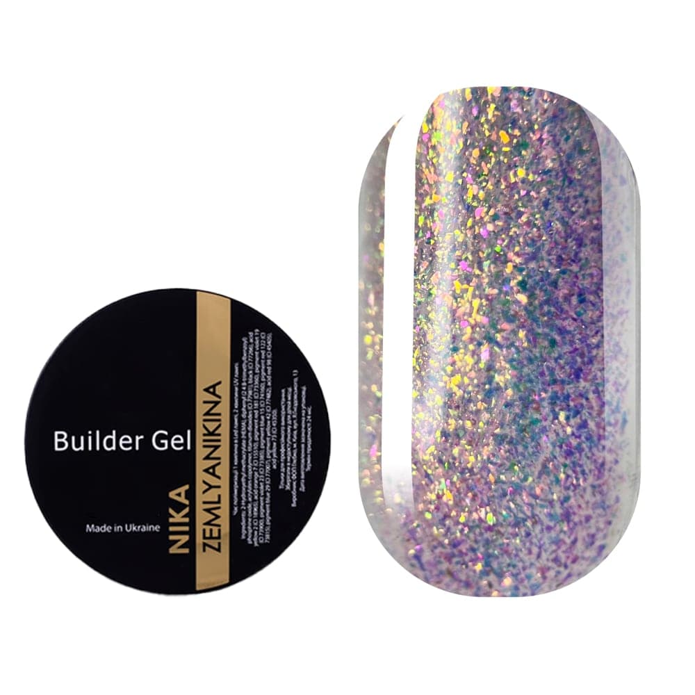 Гель для наращивания Nika Zemlyanikina Builder gel Festival №03, 15 мл