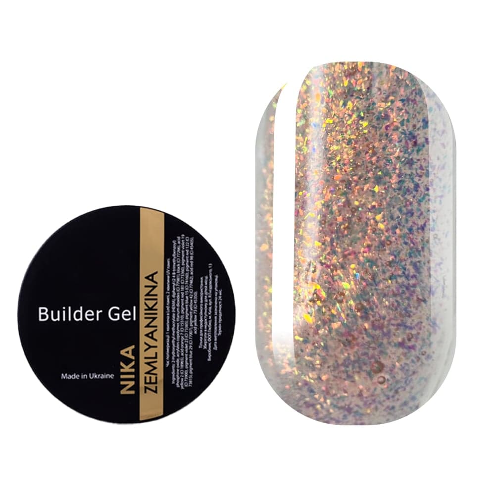 Гель для наращивания Nika Zemlyanikina Builder gel Festival №05, 15 мл