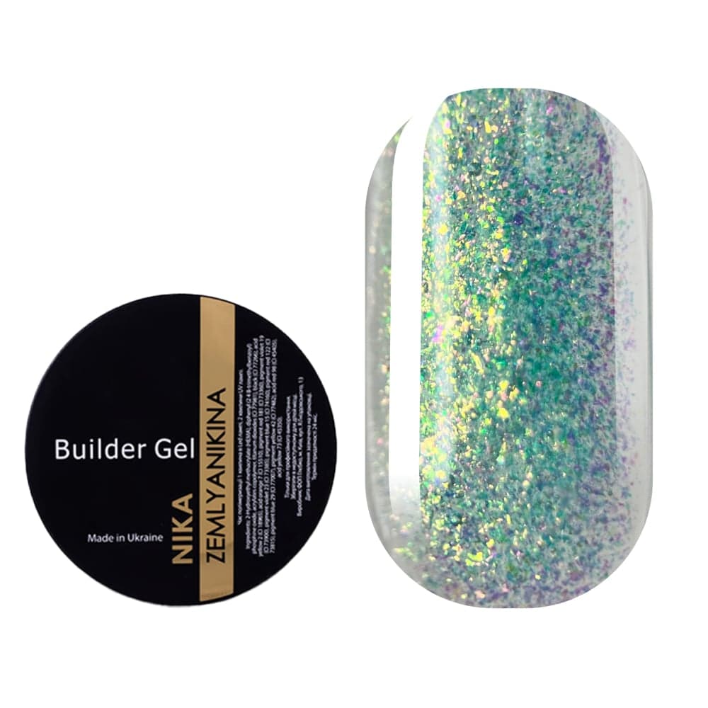 Гель для наращивания Nika Zemlyanikina Builder gel Festival №08, 15 мл